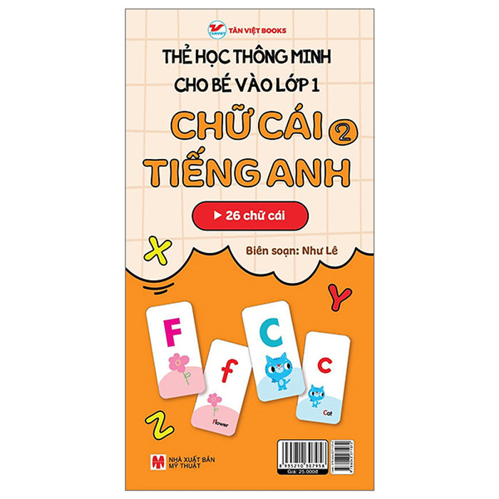 Thẻ Học Thông Minh Cho Bé Vào Lớp 1 - Chữ Cái Tiếng Anh 2