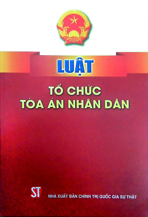 Luật Tổ Chức Tòa Án Nhân Dân