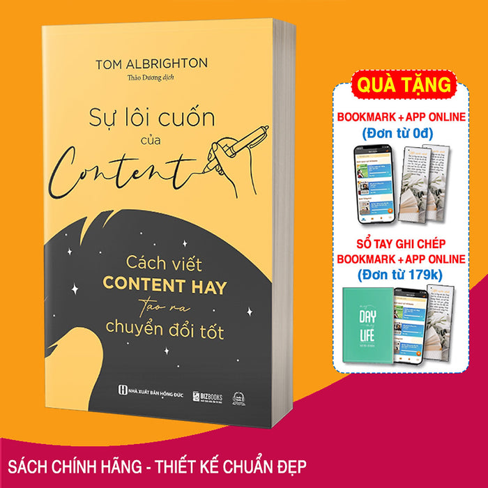 Sách Sự Lôi Cuốn Của Content: Cách Viết Content Hay Tạo Ra Chuyển Đổi Tốt