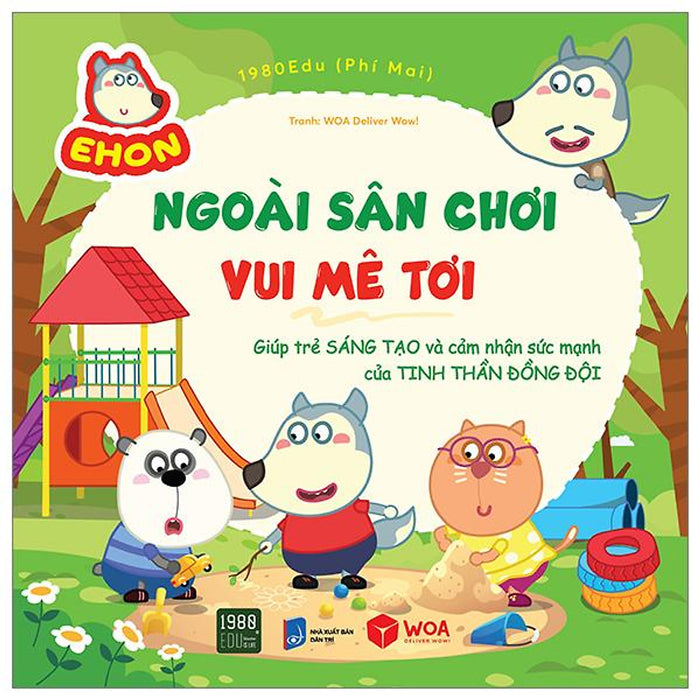 Ehon Wolfoo - Ngoài Sân Chơi Vui Mê Tơi