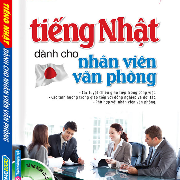 Tiếng Nhật Dành Cho Nhân Viên Văn Phòng (Kèm Cd) _Mt