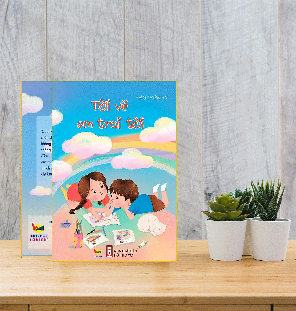 Sách Văn Học Thiếu Nhi: Tôi Vẽ Em Trai Tôi