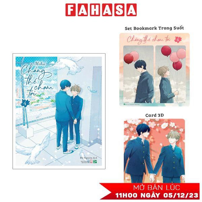 Chẳng Thể Chạm Tới - Tập 4 - Bản Đăc Biệt - Tặng Kèm Set Bookmark Trong Suốt + Card 3D