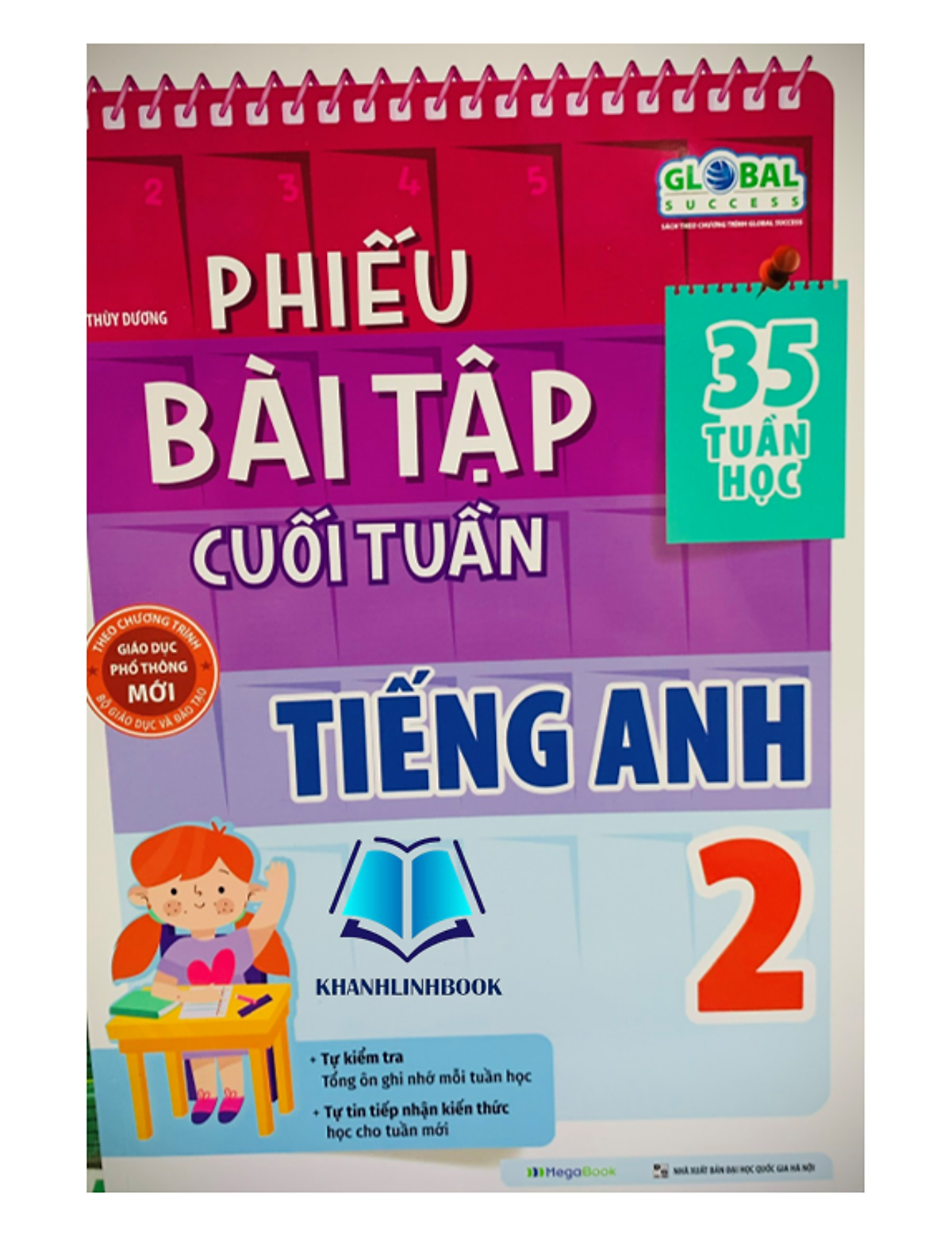 Sách - Phiếu Bài Tập Cuối Tuần Tiếng Anh Lớp 2 (Mg)