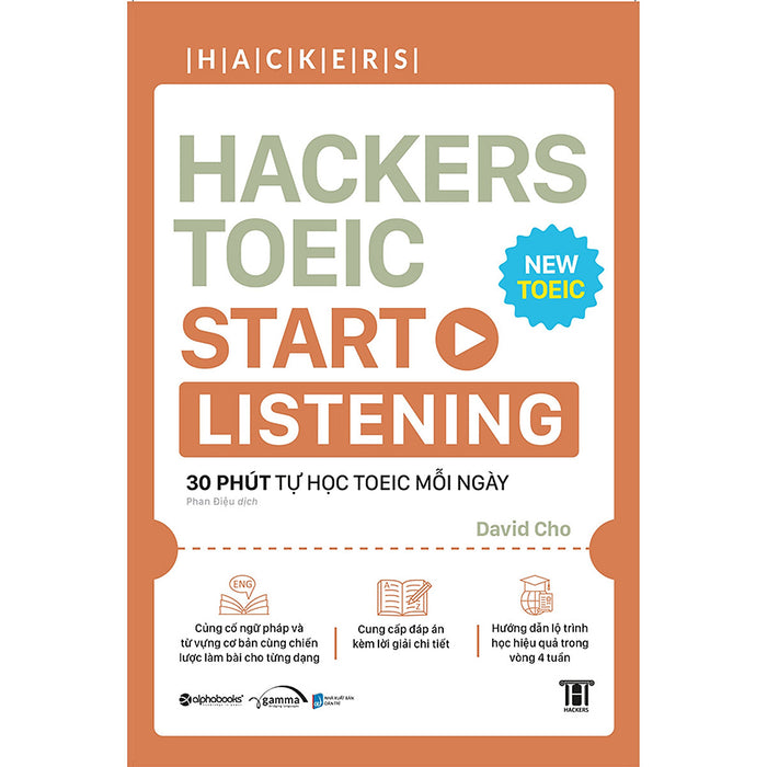 Hackers Toeic Start Listening (30 Phút Tự Học Toeic Mỗi Ngày)