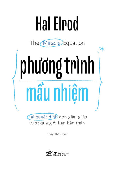 Sách - Phương Trình Mầu Nhiệm (Hal Elrod) - Nhã Nam Official
