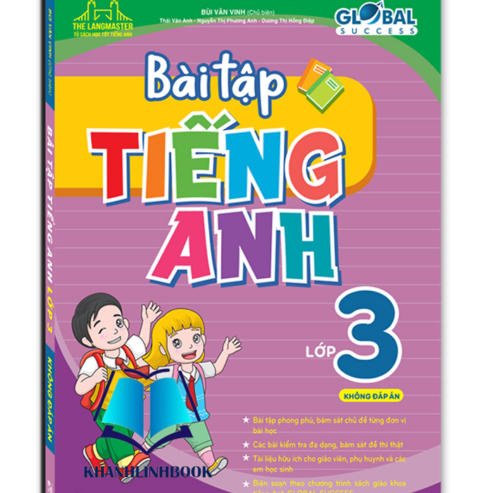Sách - Global Success - Bài Tập Tiếng Anh Lớp 3 (Không Dáp Án )