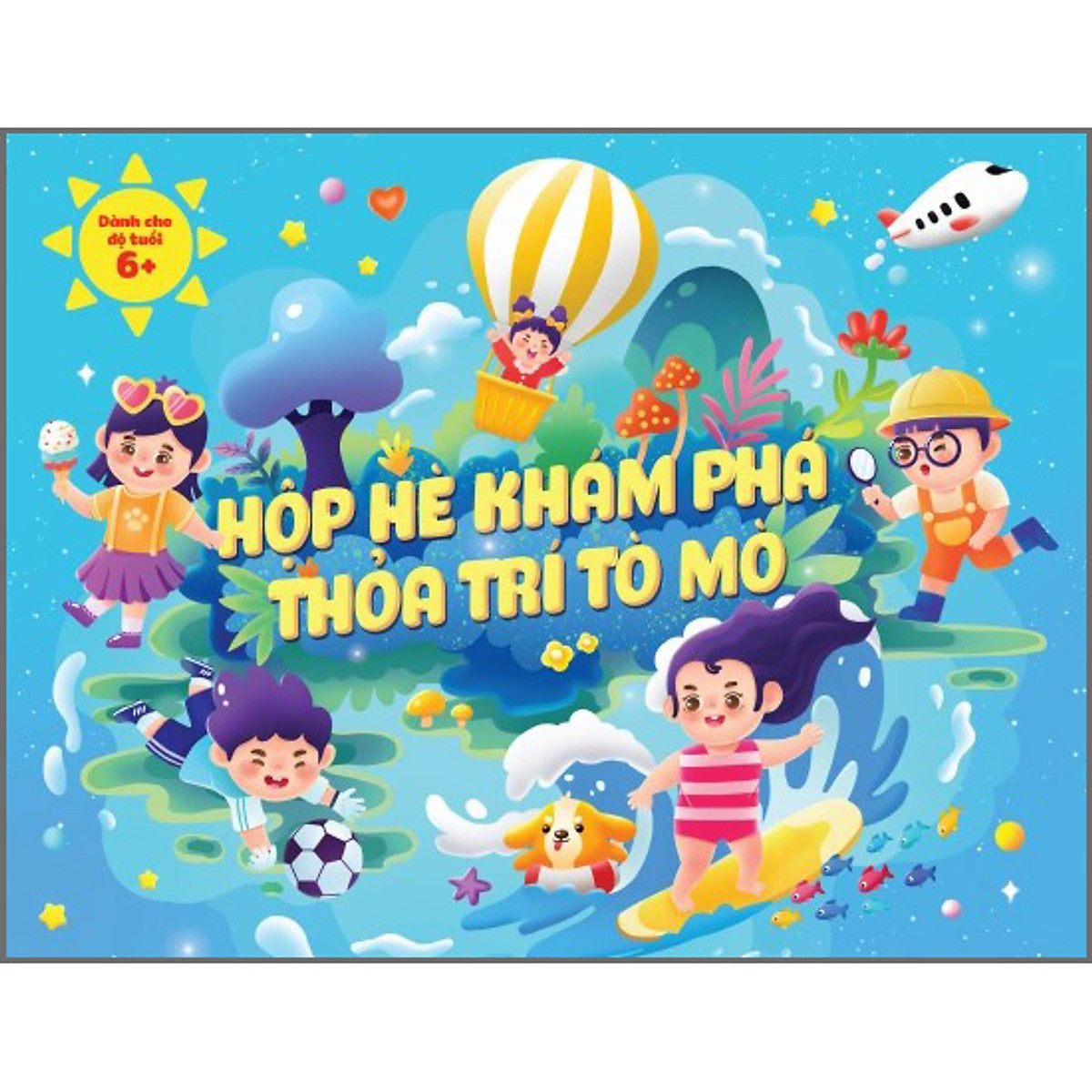 Hộp Quà Cho Trẻ Từ 6+ Tuổi: Hộp Hè Khám Phá - Thỏa Trí Tò Mò