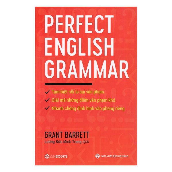 Sách Học Tiếng Anh: The Perfect English Grammar