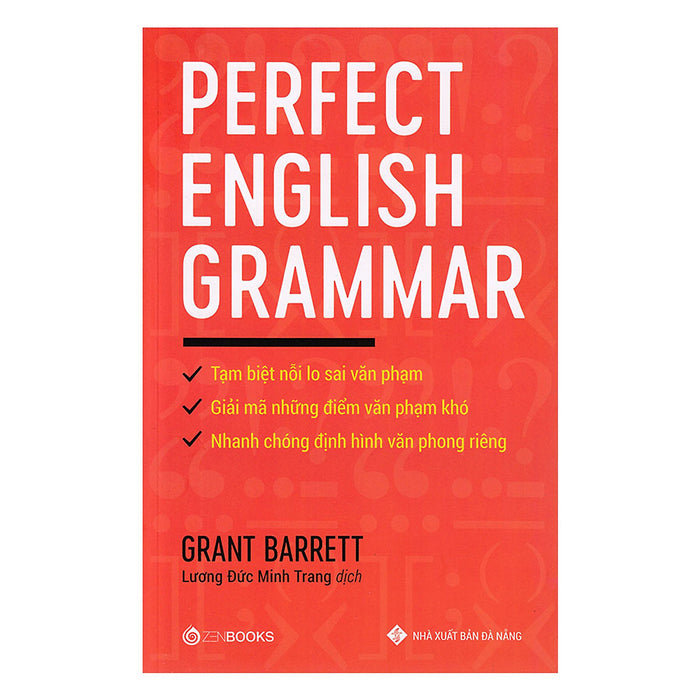 Sách Học Tiếng Anh: The Perfect English Grammar