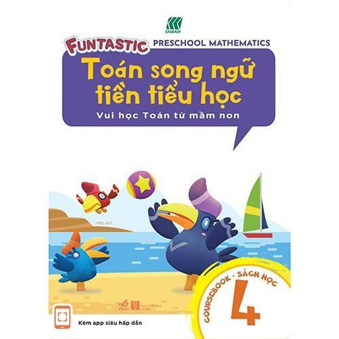 Toán Song Ngữ Tiền Tiểu Học - Học 4 - BảN QuyềN