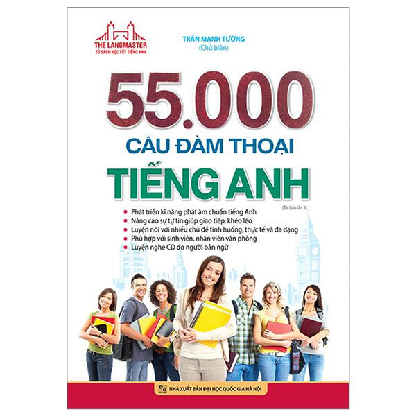 55.000 Câu Đàm Thoại Tiếng Anh (Tái Bản 2023)