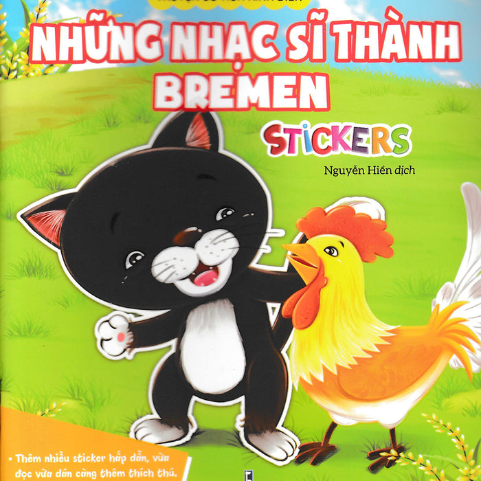 Truyện Cổ Tích Kinh Điển - Những Nhạc Sĩ Thành Bremen: Stickers (Nd)