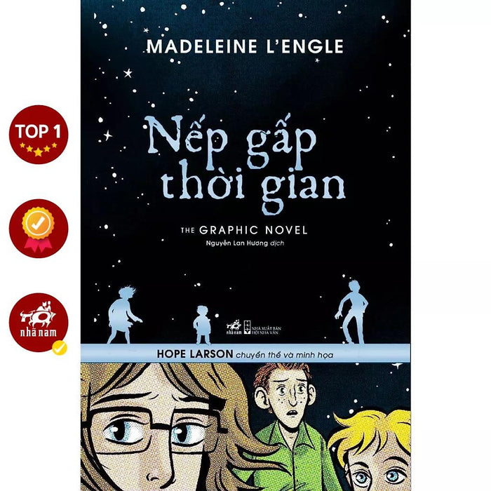 Nếp Gấp Thời Gian: The Graphic Novel (Madeleine L’Engle - Hope Larson)  - Bản Quyền