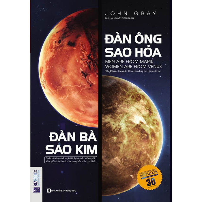 Sách-Đàn Ông Sao Hỏa, Đàn Bà Sao Kim(Tái Bản 2020)