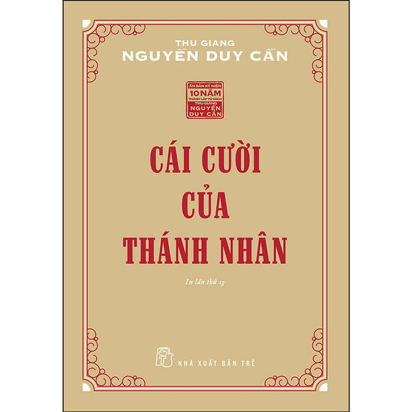 Cái Cười Của Thánh Nhân (Ts Thu Giang)(Tái Bản)