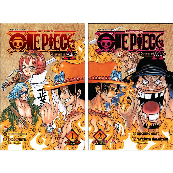 Combo One Piece Tiểu Thuyết: Chuyện Về Ace (Tập 1 + Tập 2)