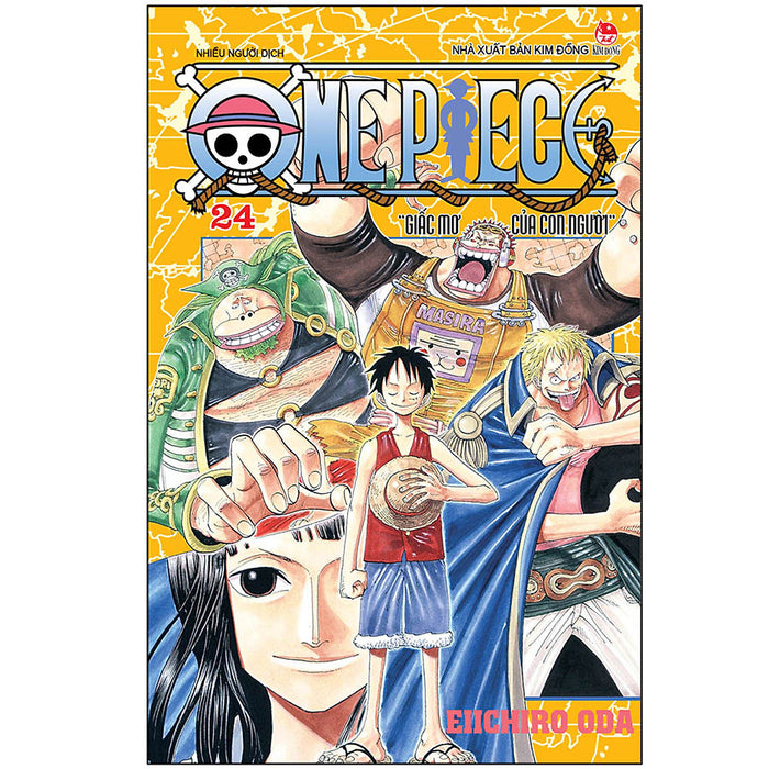 One Piece Tập 24: Giấc Mơ Của Con Người (Tái Bản 2022)