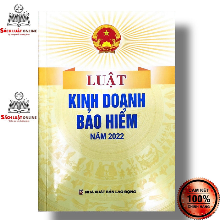 Sách - Luật Kinh Doanh Bảo Hiểm (Nxb Lao Động)