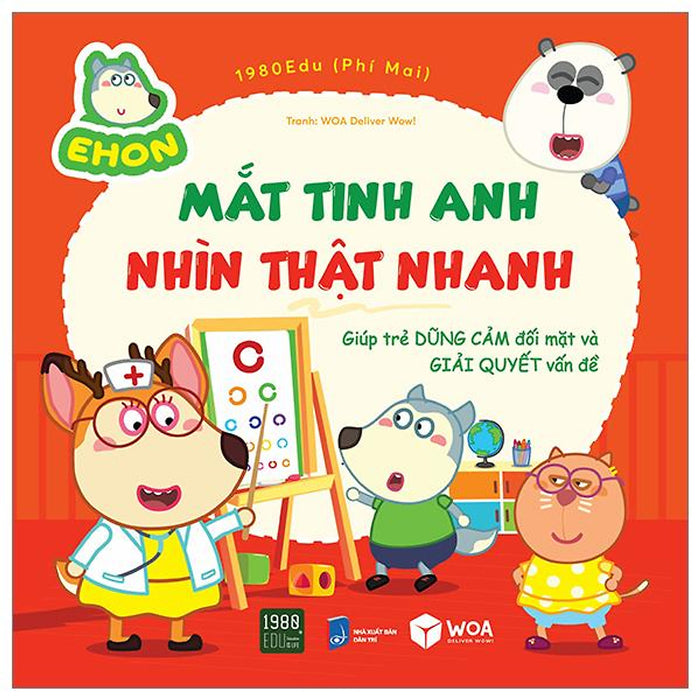 Ehon Wolfoo - Mắt Tinh Anh, Nhìn Thật Nhanh