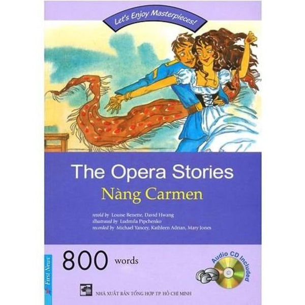 Happy Readers Nàng Carmen (800 Words Kèm Cd) - BảN QuyềN