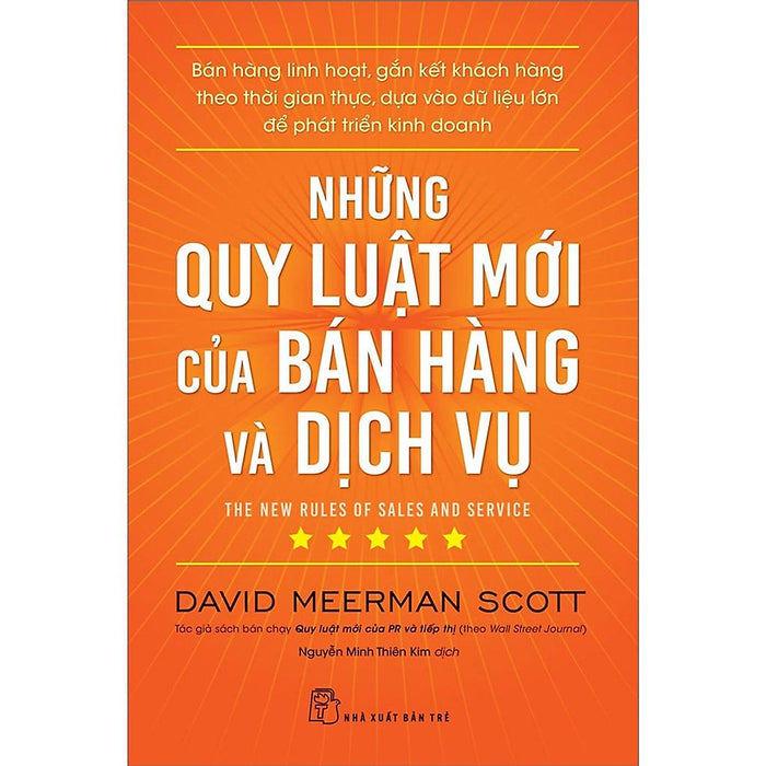 Sách - Những Quy Luật Mới Của Bán Hàng Dịch Vụ ( David Meerman Scott ) - Nxb Trẻ