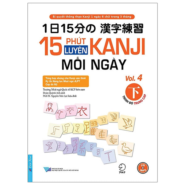 16 Phút Luyện Kanji Mỗi Ngày - Vol 4
