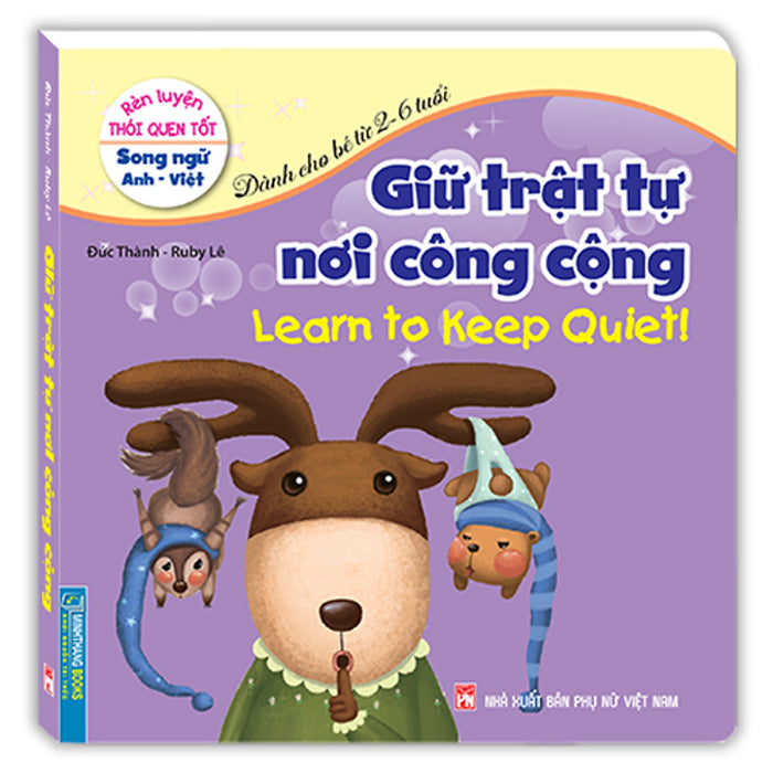 Rèn Luyện Thói Quen Tốt - Giữ Trật Tự Nơi Công Cộng (Song Ngữ Anh - Việt)