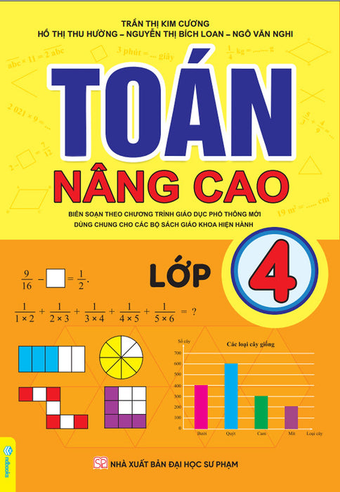 Sách - Toán Nâng Cao Lớp 4 - Biên Soạn Theo Chương Trình Gdpt Mới - Ndbooks