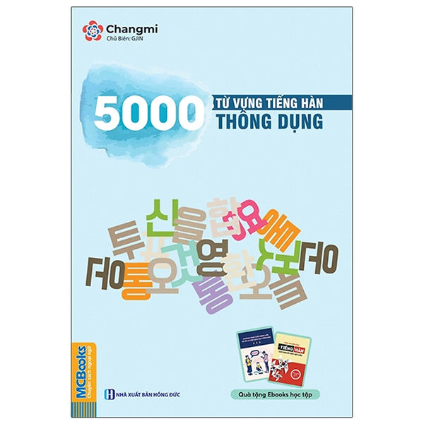 5000 Từ Vựng Tiếng Hàn Thông Dụng (Tái Bản 2020)