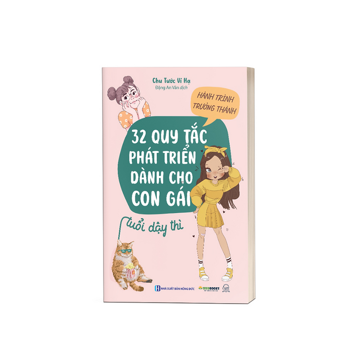 Sách - Hành Trình Trưởng Thành: 32 Quy Tắc Phát Triển Dành Cho Con Gái Tuổi Dậy Thì - Mcbooks