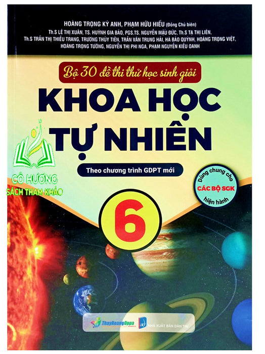 Sách - Bộ 30 Đề Thi Thử Học Sinh Giỏi Khoa Học Tự Nhiên 6 (Theo Chương Trình Giáo Dục Phổ Thông Mới)-Opa1-Mk