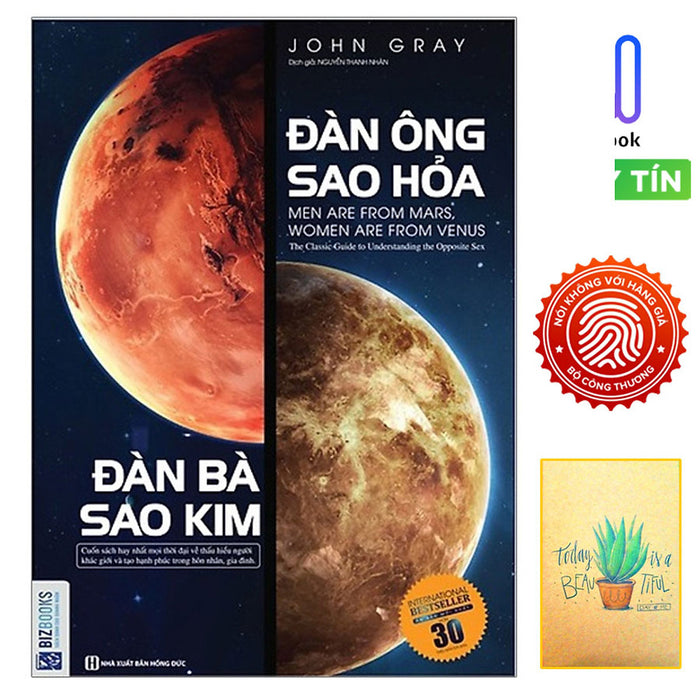 Sách - Đàn Ông Sao Hỏa Đàn Bà Sao Kim - Free Book Care