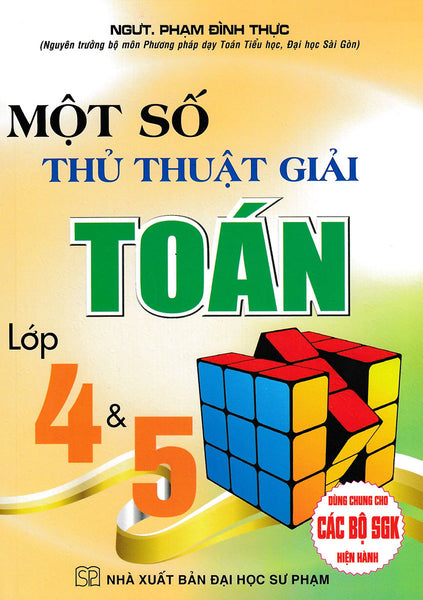 Một Số Thủ Thuật Giải Toán 4 Và 5 - Ha