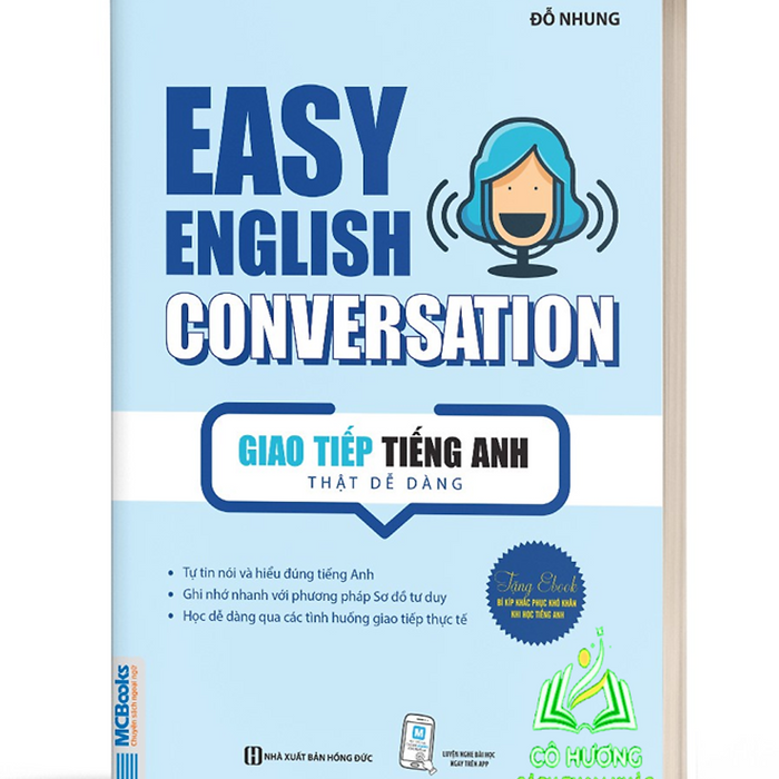 Sách - Easy English Conversation – Giao Tiếp Tiếng Anh Thật Dễ Dàng - Học Kèm App Online - Mc