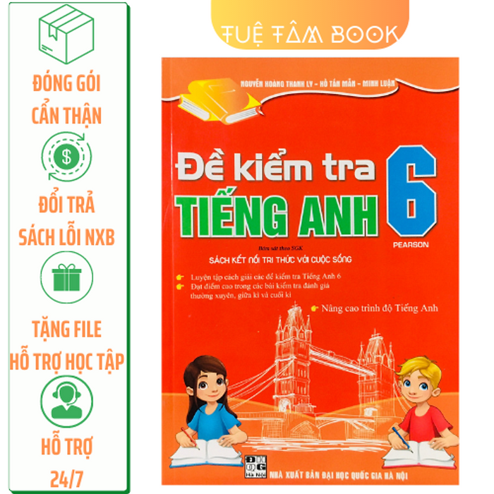 Sách - Đề Kiểm Tra Tiếng Anh 6 (Kết Nối Tri Thức Với Cuộc Sống)