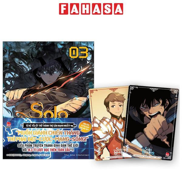 Solo Leveling - Tôi Thăng Cấp Một Mình - Tập 3 - Tặng Kèm Obi + 2 Pvc Card