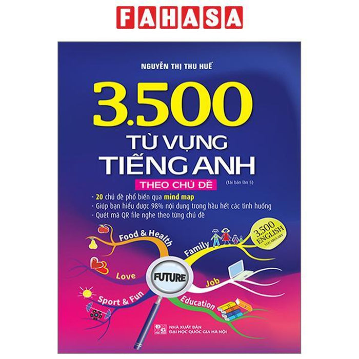 3500 Từ Vựng Tiếng Anh Theo Chủ Đề - Sách Màu (Tái Bản 2023)