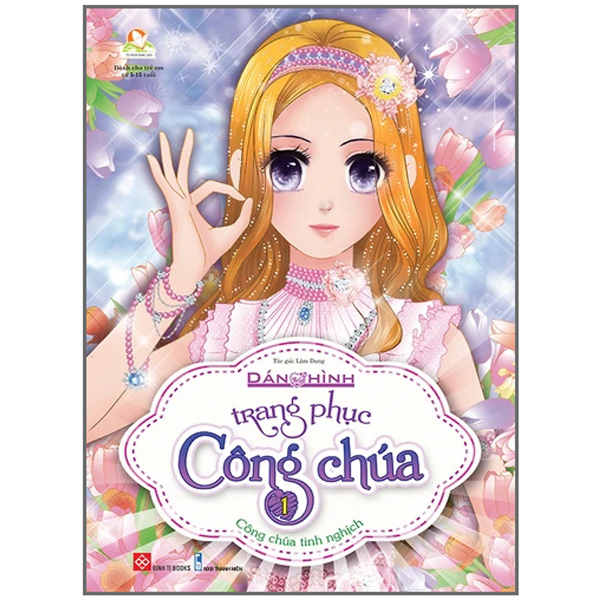 Dán Hình Trang Phục Công Chúa 1 - Công Chúa Tinh Nghịch 65N