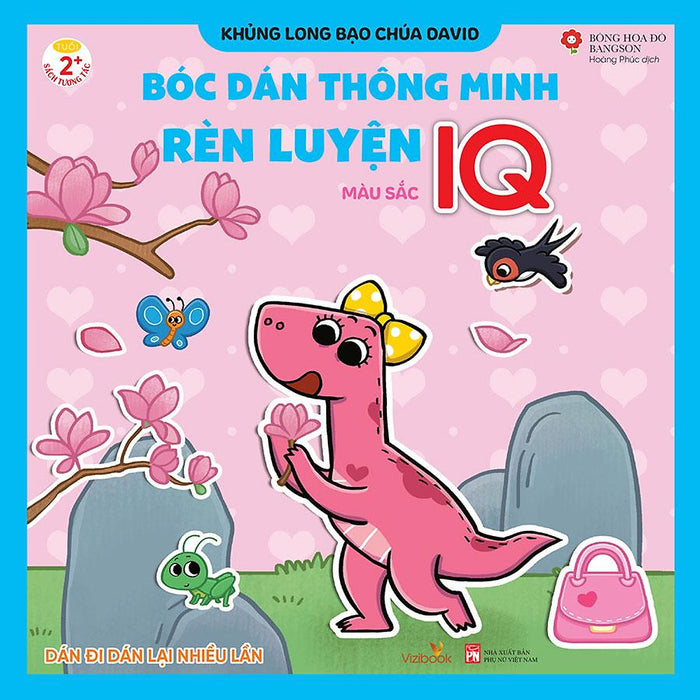 Bóc Dán Thông Minh Rèn Luyện Iq - Màu Sắc