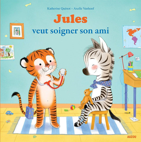 Truyện Đọc Tiếng Pháp: Jules Veut Soigner Son Ami
