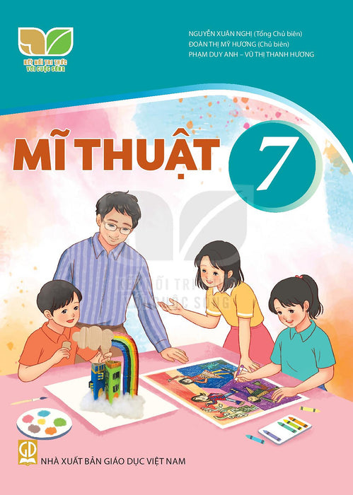 Sách - Mĩ Thuật 7 Kết Nối Tri Thức Và 2 Tập Giấy Kiểm Tra Kẻ Ngang Vỏ Xanh