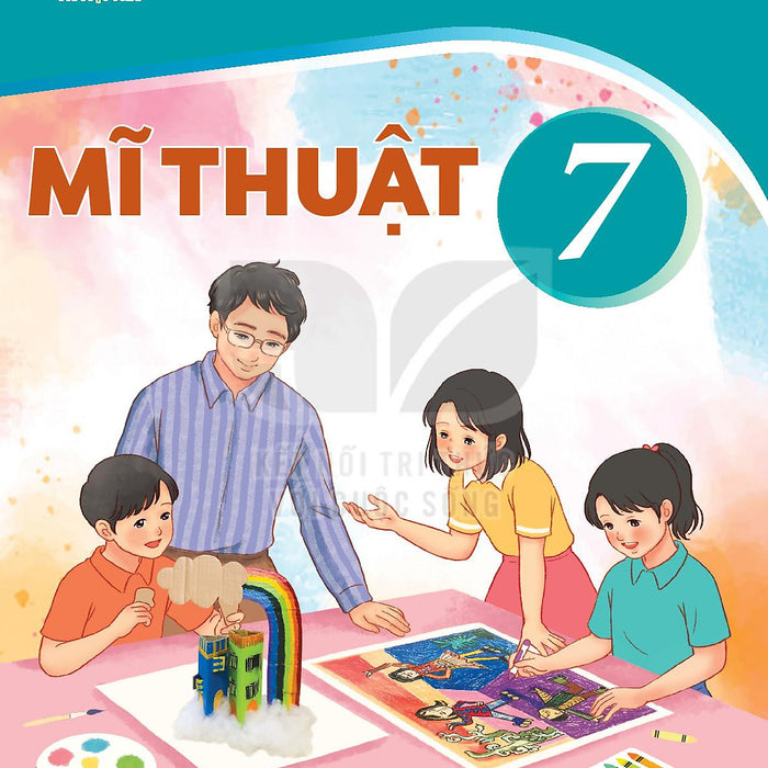 Sách - Mĩ Thuật 7 Kết Nối Tri Thức Và 2 Tập Giấy Kiểm Tra Kẻ Ngang Vỏ Xanh