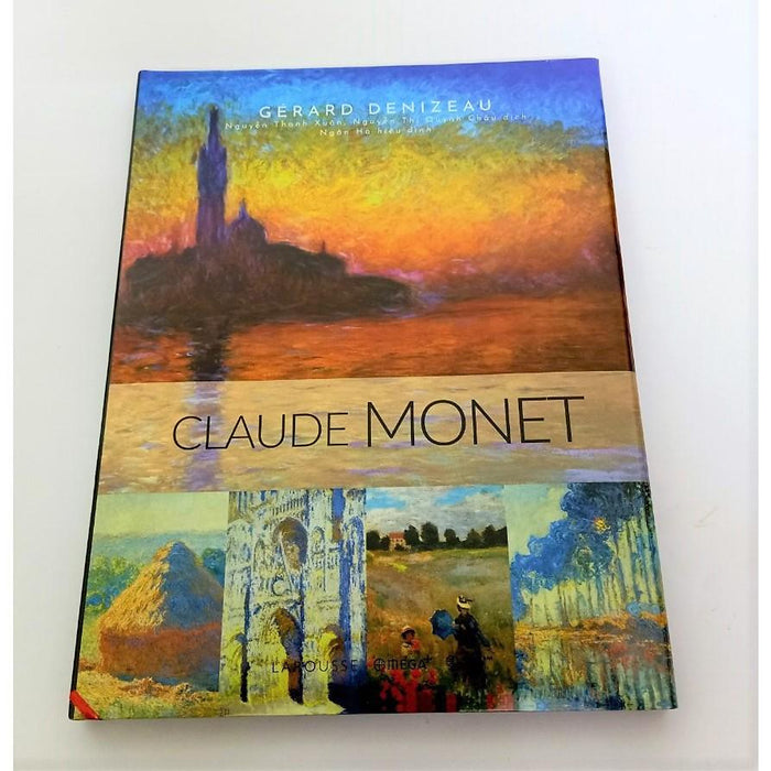 Sách Danh Họa Nổi Tiếng Của Larousse - Claude Monet - Alphabooks - Bản Quyền