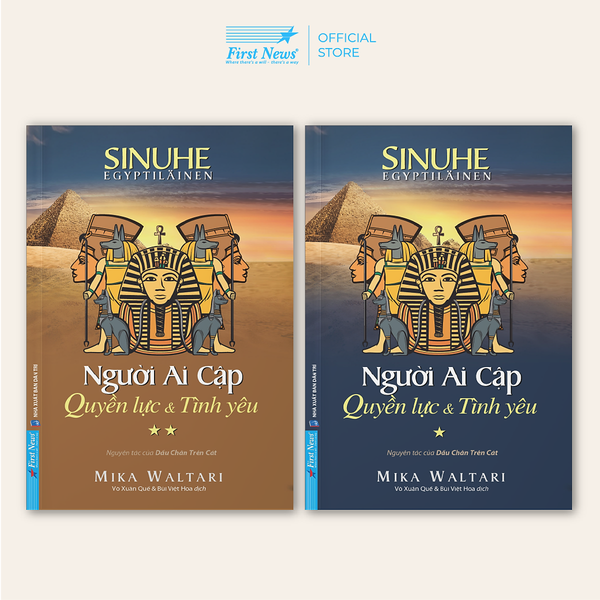 Sách - Combo 2 Cuốn Người Ai Cập - Quyền Lực Và Tình Yêu Tập 1 + Tập 2 - First News