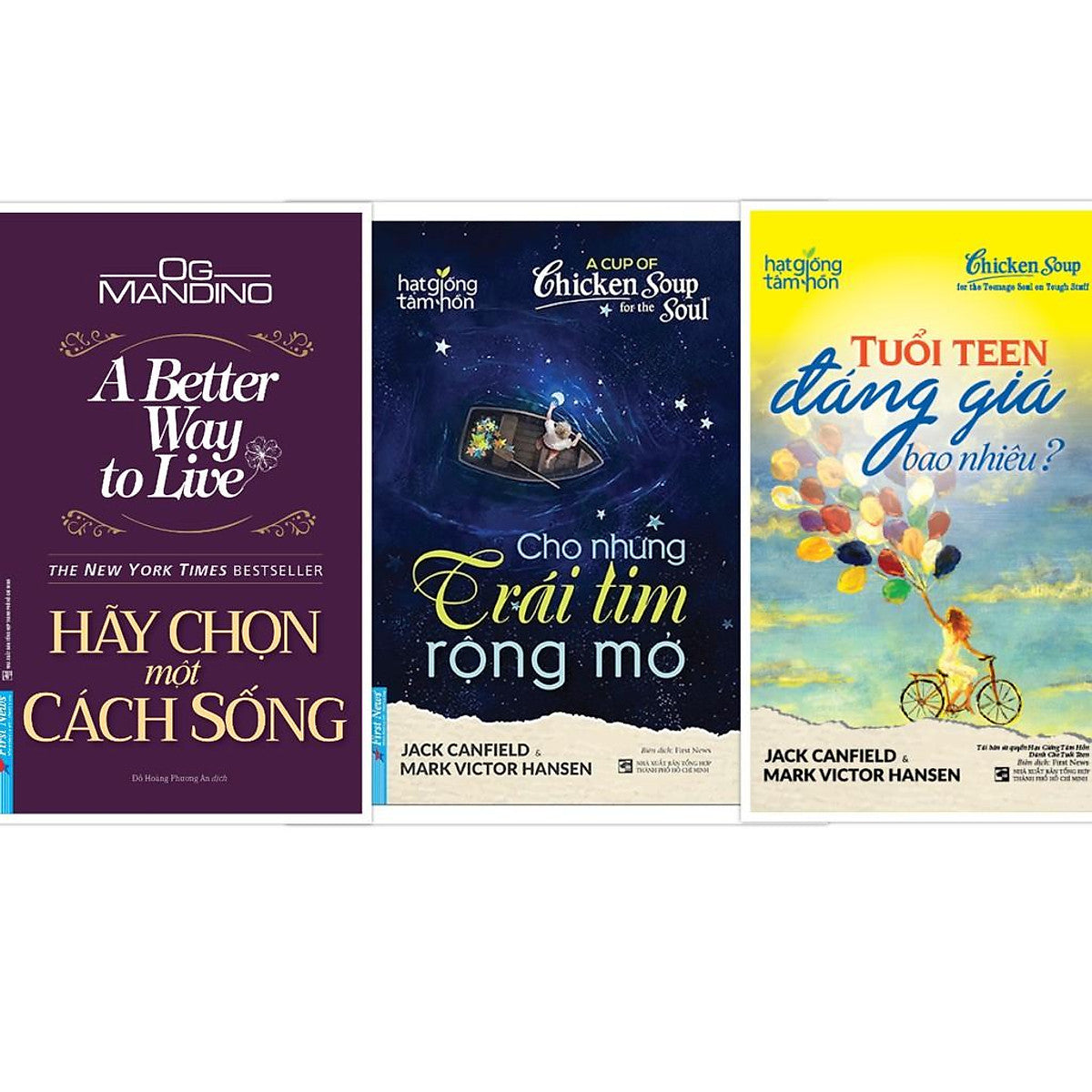 Hãy Chọn Một Cách Sống 53719 + Cho Những Trái Tim Rộng Mở 54204 + Tuổi Teen Đáng Giá Bao Nhiêu 54198