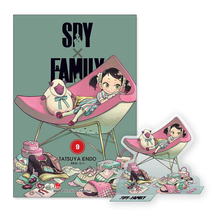 Truyện Tranh Spy X Family - Tập 9 Phổ Thông - Tặng Kèm 1 Standee - Nxb Kim Đồng