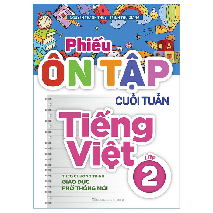 Phiếu Ôn Tập Cuối Tuần Tiếng Việt Lớp 2