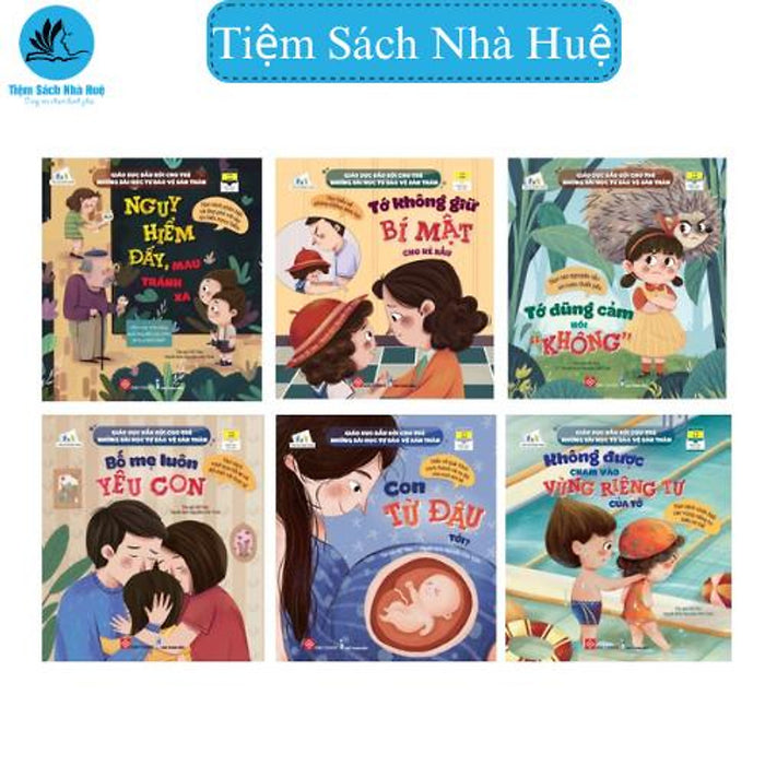 Sách - Giáo Dục Đầu Đời Cho Trẻ - Những Bài Học Tự Bảo Vệ Bản Thân (Nhiều Chủ Đề) - Đinh Tị - Độ Tuổi Từ 3-8