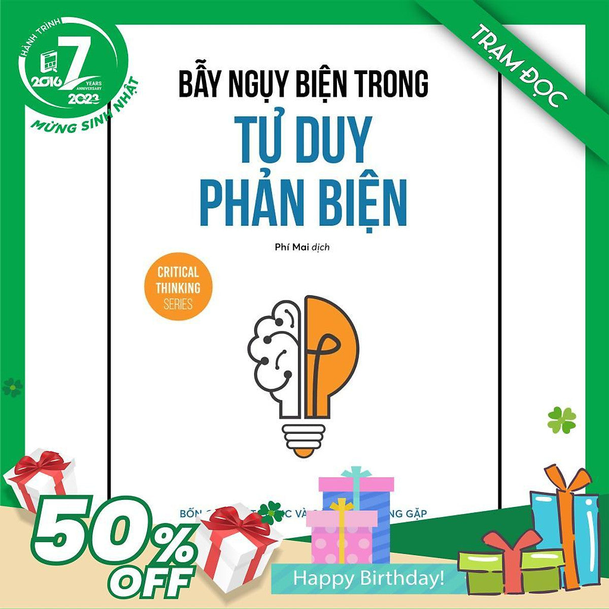 Trạm Đọc Official | Bẫy Ngụy Biện Trong Tư Duy Phản Biện